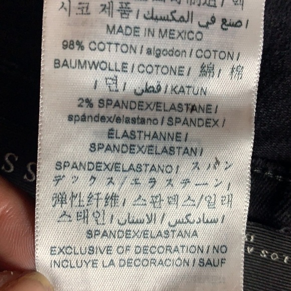 Guess Women’s Black Knee Ripped/Distressed Skinny Jeans Size 30 - Picture 13 of 16